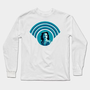 Hedy Lamarr Long Sleeve T-Shirt